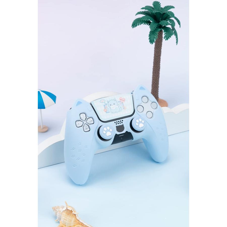 GeekShare PS5コントローラーカバー シリコン製 ソフト 充電 GeekShare PS5コントローラーカバー シリコン製 ソフト 充電