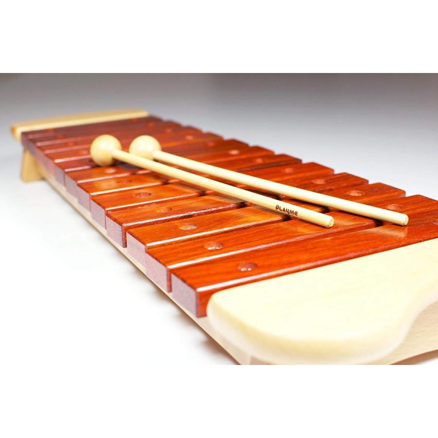 魅了 プレイミー Playmetoys 木琴12音 知育玩具 送料無料 Aleefsurgical Com