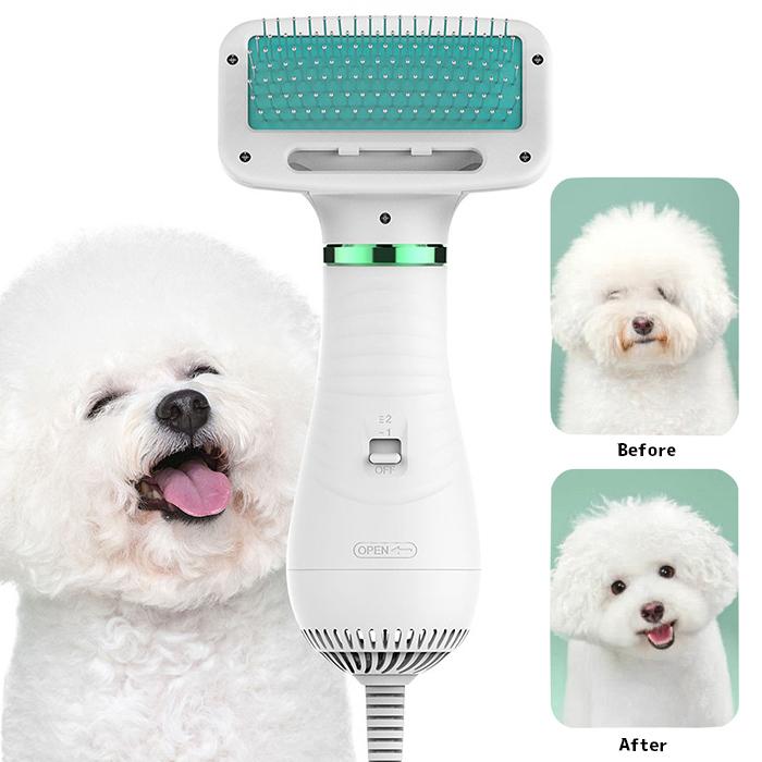 ペットドライヤー 猫犬用グルーミングヘアドライヤー 2IN1多機能 ペットヘア乾燥機 小動物ヘアブロワー 風量温度調節可能 静音安全 説明書付き  :nm-1888:ネヴァーモア - 通販 - Yahoo!ショッピング