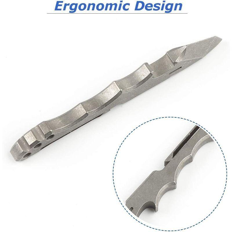 訳あり チタン こじ棒 Edc マルチツール 栓抜きボックスオープナークリップ機能付き グレー その他ハンマー てこ 打刻道具 Www Oroagri Eu