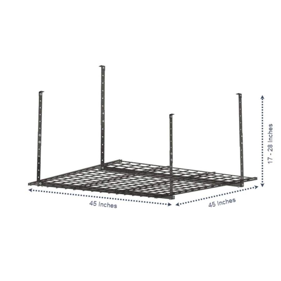 【並行輸入品】HyLoft 00625 45 Inch by 45 Inch Overhead Storage System， Hammerto_3
