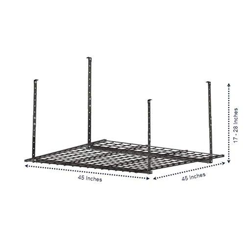【並行輸入品】HyLoft 00625 45 Inch by 45 Inch Overhead Storage System， Hammerto_4