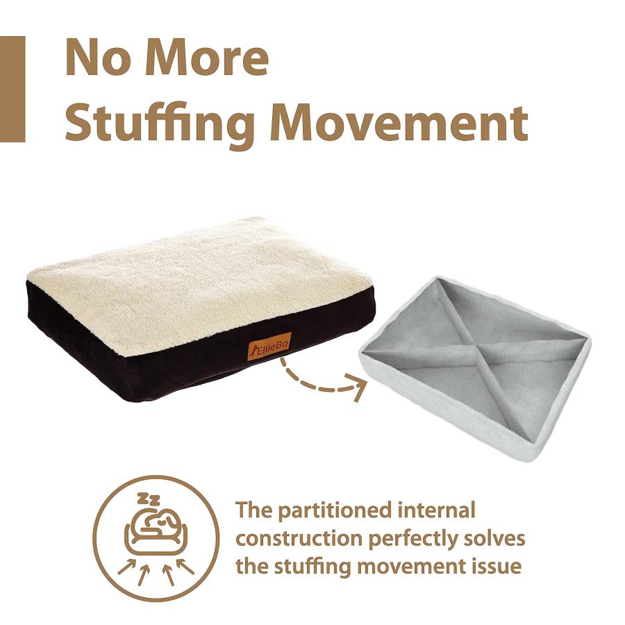 【並行輸入品】 XJHKG Flat Dog Mattress, Washable Indoor Pet Sofa Bed Puppy Bedの画像