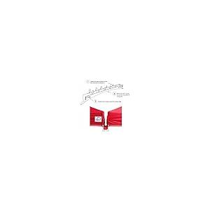 【並行輸入品】 JANCANOPY サンウォール 10x10 傾斜脚用 ポップアップキャノピー、サイドウォール3個パック (フォレストグリーン)の画像