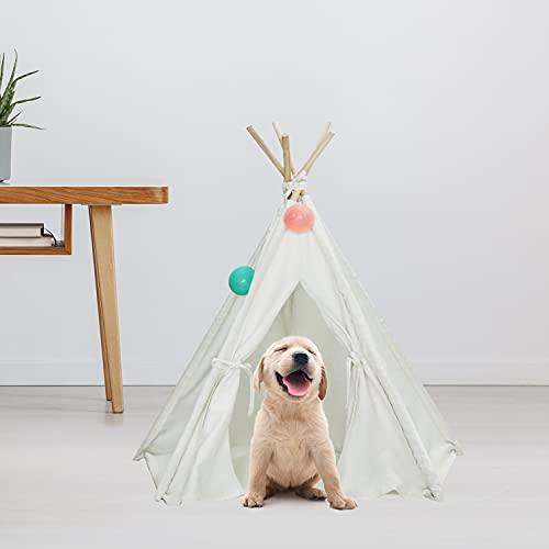 【並行輸入品】 Dog Beds Cat Bed Dogs Round Cat Beds for Indoor Cats Pet Bed for_1