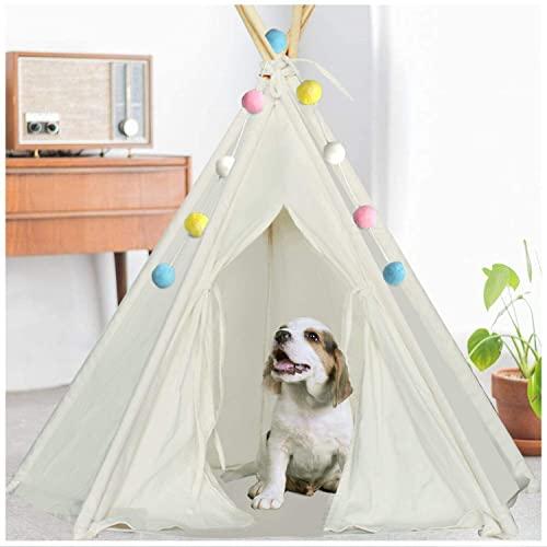 【並行輸入品】 Dog Beds Cat Bed Dogs Round Cat Beds for Indoor Cats Pet Bed for_7