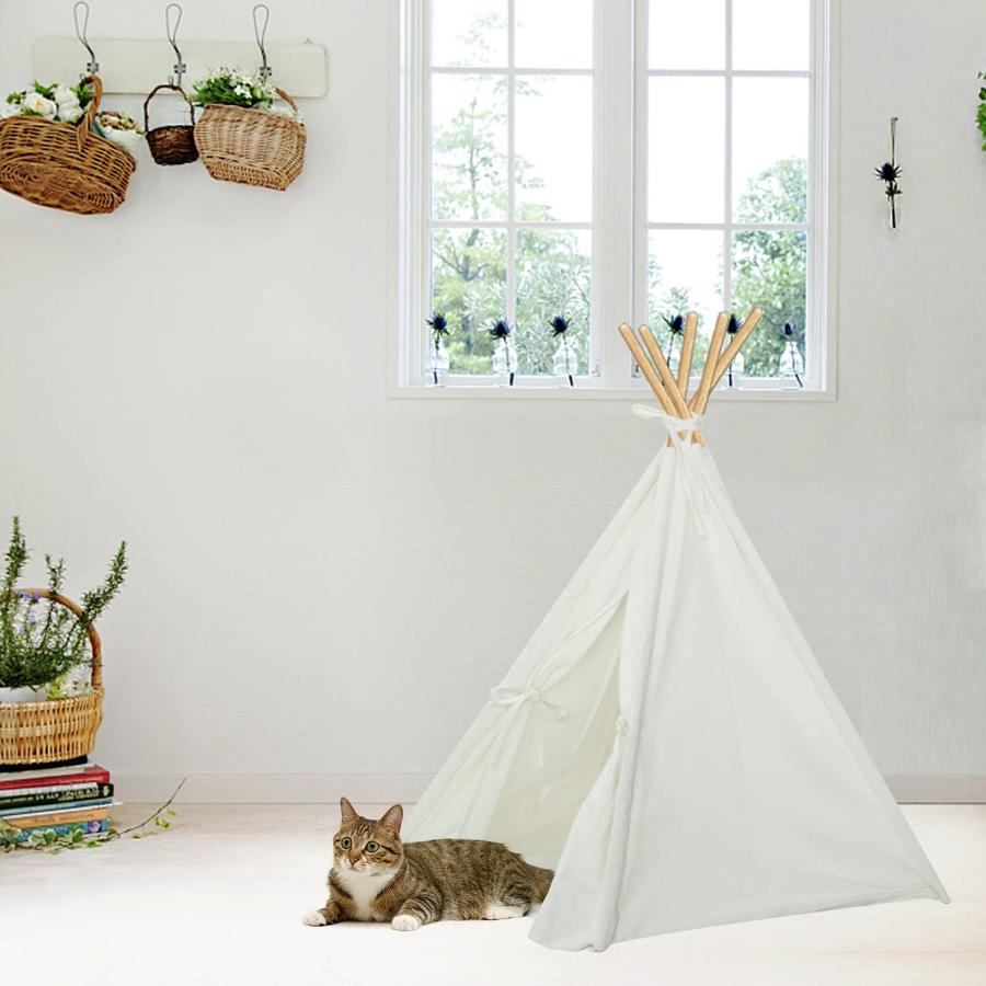 【並行輸入品】 Dog Beds Cat Bed Dogs Round Cat Beds for Indoor Cats Pet Bed for_9