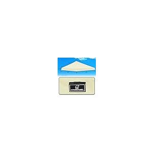 【並行輸入品】 Moccha 10フィート x 30フィート 屋外用ガゼボキャノピー 取り外し可能な壁6つ付き ウェディングガゼボテントシェルターの画像