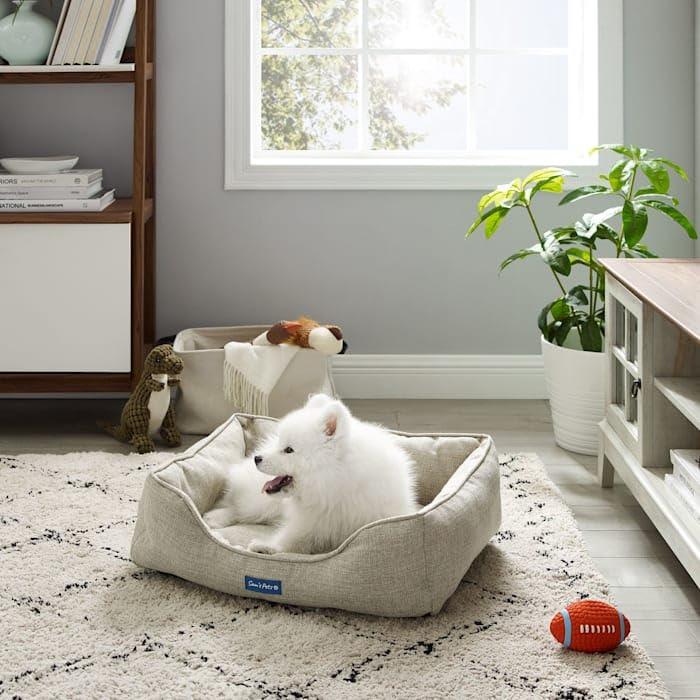 【並行輸入品】 犬用カウチカバー 洗える 落ち着きのある犬用ベッドマット 滑り止めペットベッド カウチ用 ふわふわ猫マット 家具プロテクター ソフ_5