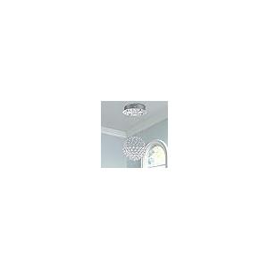 【並行輸入品】 Bestier Modern Crystal Round Raindrop Chandelier Lighting Flush_2