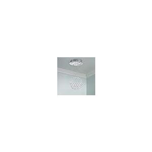 【並行輸入品】 Bestier Modern Crystal Round Raindrop Chandelier Lighting Flush_5