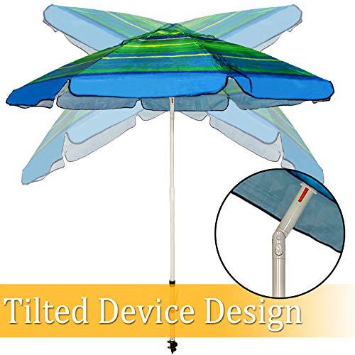 【並行輸入品】 PRTECY 6.6×9.8 FT Rectangular Umbrella Canopy Replacement Outdoo