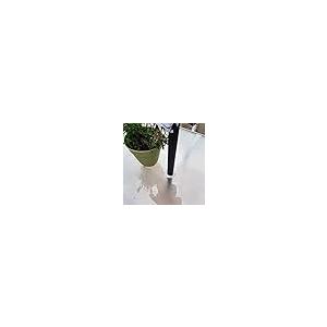 【並行輸入品】 YYmmDQ Blue and White Stripe Patio Umbrella with Fringe 6ft Port_5