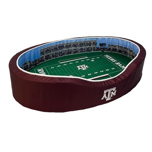 【並行輸入品】 Majestic Pet Products オレンジ アルバ ミディアム ラウンド 屋内 屋外 ペット 犬用ベッド 取り外し可能_1
