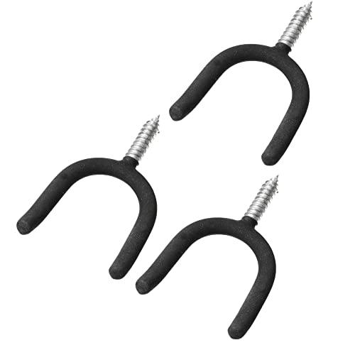 【並行輸入品】Wideskall 3個 高耐久 ガレージ収納ネジ ユーティリティツール 壁取り付け Uツール ハンガーフック Wideskall_1