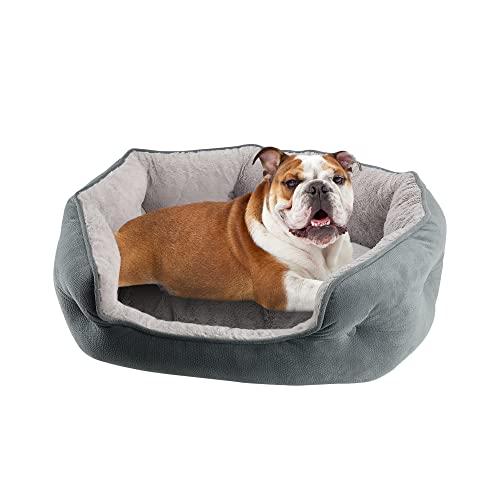 【並行輸入品】 COLLBATH Luxurious Small Dog Bed Plush Pet Cage Accessory Washab_4
