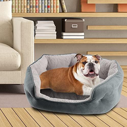【並行輸入品】 COLLBATH Luxurious Small Dog Bed Plush Pet Cage Accessory Washab_7