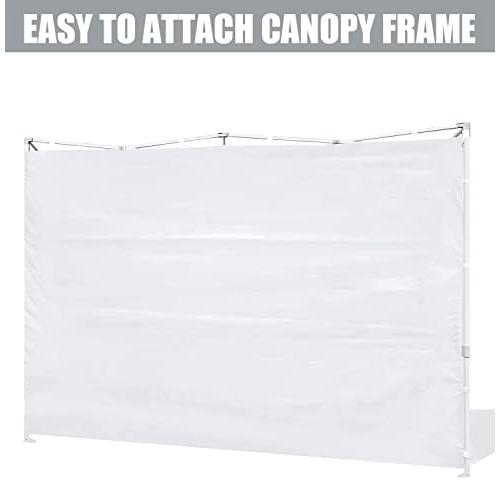 【並行輸入品】 10x30 FT Pop Up Wedding Tent, Waterproof Canopy Gazebo with 5 Siの画像