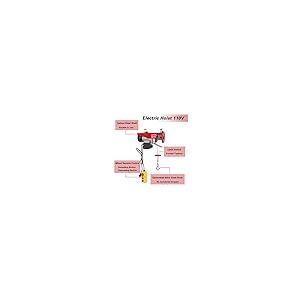 【並行輸入品】 110V 1540 Lbs Lift Electric Hoist， Electric Winch， Garage Ceilin_8
