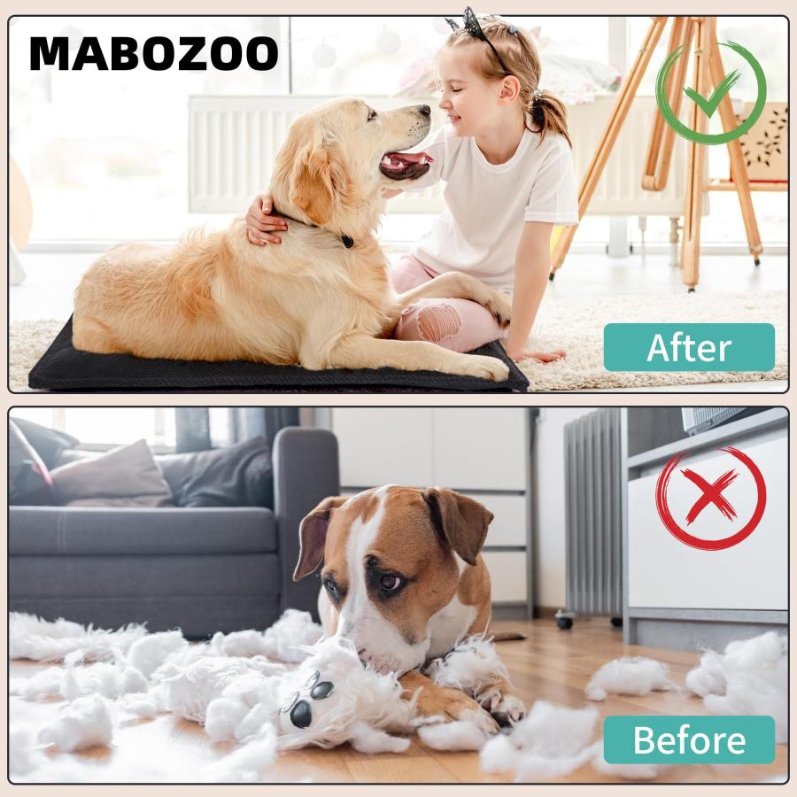 【並行輸入品】 犬用クレートベッドマット(91.4 cm X 58.4 cm)、かわいい星付きのソフトドッグベッドマット、パーソナライズドドッグク_6