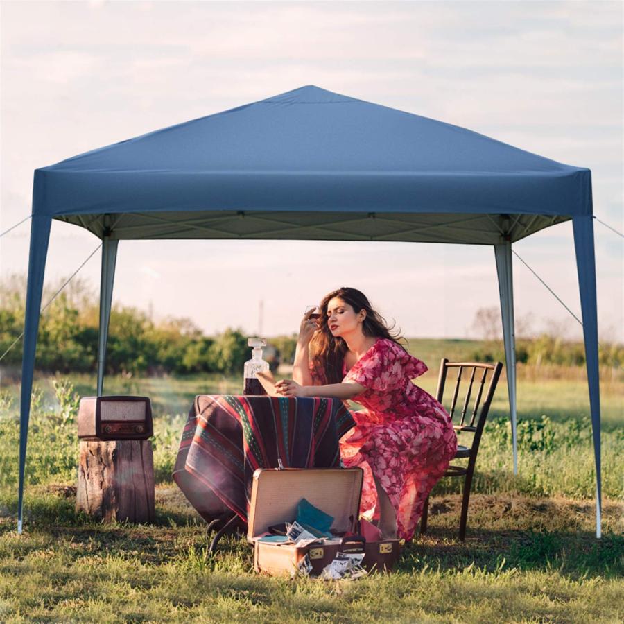 【並行輸入品】 10'x10' Heavy Duty Outdoor Party Tent with 4 Removable Walls   Wの画像