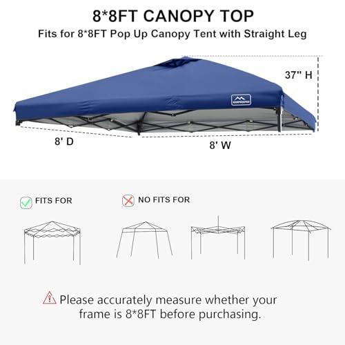 【並行輸入品】 WEIZE 10x10 Pop Up Canopy Tent,One Button Push Setup,Pop Up Tentの画像