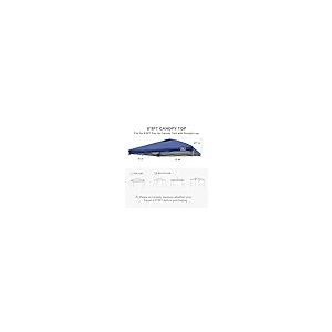 【並行輸入品】 WEIZE 10x10 Pop Up Canopy Tent,One Button Push Setup,Pop Up Tentの画像