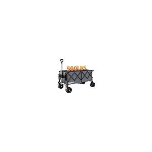 【並行輸入品】 TOURIT 260L 大型 折りたたみ式 ワゴン 重量 330ポンド 容量 9.15立方フィート 高耐久 折りたたみ式 ユーティ_2