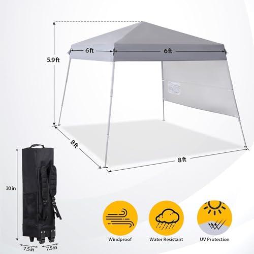 【並行輸入品】 Tangkula 13x11.5 FT Hexagonal Pop Up Canopy, Heavy Duty Outdoorの画像