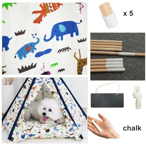 【並行輸入品】 QIAOQI 犬用ベッドペット用マット犬舎用パッドボックス用マット洗浄可能な整形用滑り止めベッド高密度記憶フォーム用クッション枕|_3