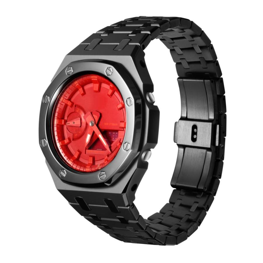 並行輸入品】GA2100 バンドケース Modキット オールステンレススチール