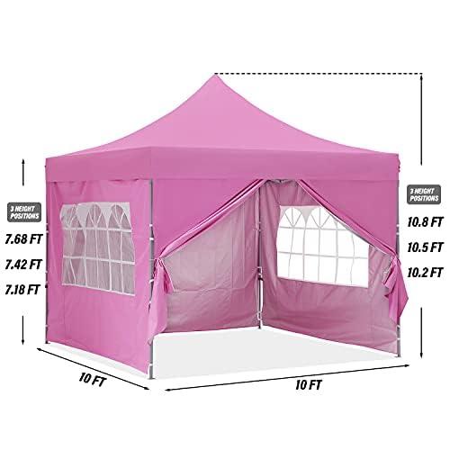 【並行輸入品】 QJBSAVVA Outdoor Gazebo with Adjustable Curtains 157.5\"x118.1\" Wの画像