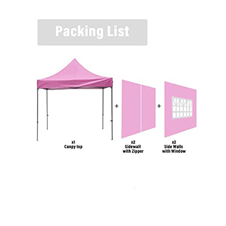 【並行輸入品】 QJBSAVVA Outdoor Gazebo with Adjustable Curtains 157.5\"x118.1\" Wの画像