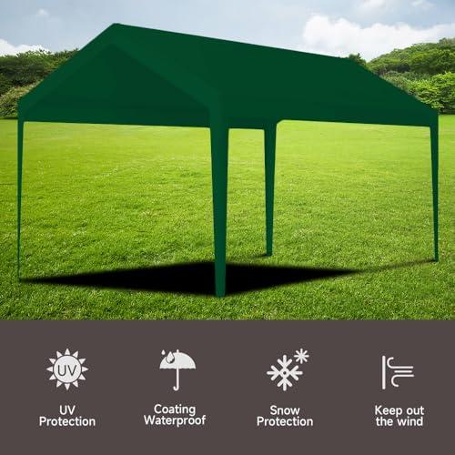 【並行輸入品】 EMMA + OLIVER 10'x10' Black Weather Resistant Easy Pop Up Eventの画像