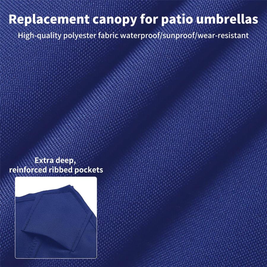 【並行輸入品】 Kozyard 10' Large Outdoor Patio Umbrella with Base， Offset Canti_6