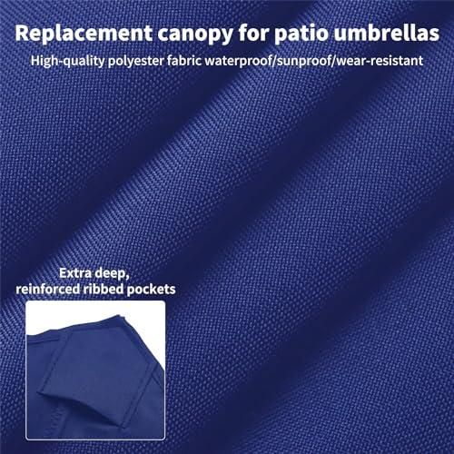 【並行輸入品】 Kozyard 10' Large Outdoor Patio Umbrella with Base， Offset Canti_7