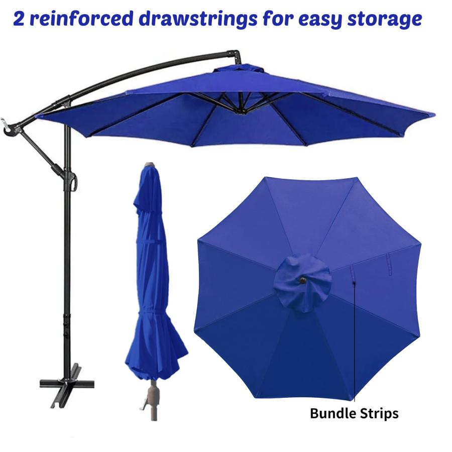 【並行輸入品】 Kozyard 10' Large Outdoor Patio Umbrella with Base， Offset Canti_9