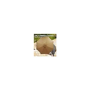 【並行輸入品】 SXHJDY 270cm 8 Ribs Patio Outdoor Umbrella， Large Foldable Marke_8