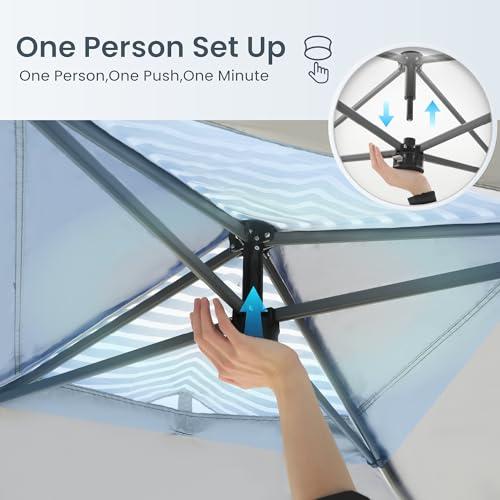 【並行輸入品】 KAMPKEEPER 10x10 Pop Up Canopy with Mosquito Netting,Instant Outの画像