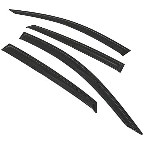 【並行輸入品】 Side Window Deflectors Rain Guards Vent Window Visors for Honda Honda Civic AVS Outside Mount Ventvisor Window Deflectors