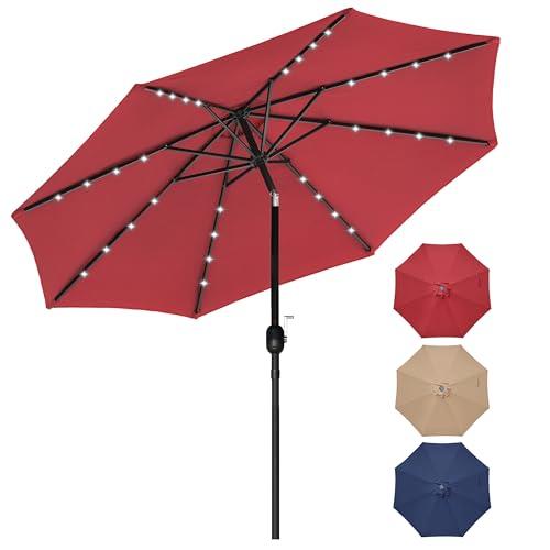 【並行輸入品】 HOMSHADE 95ポンド パティオ傘立て H14 ホイール4個&ロック2個付き 充填可能 高耐久ベース アウトドアマーケット傘_1