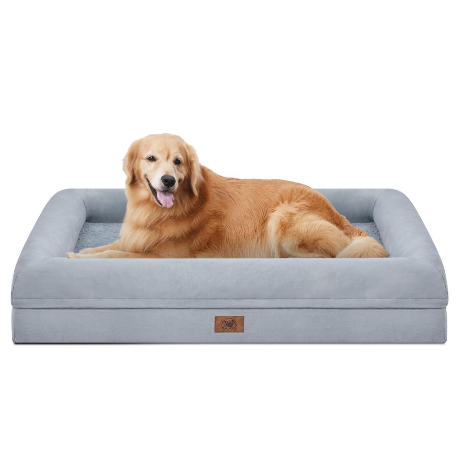 【並行輸入品】 PawHut Dog Steps for Bed 4 Step Pet Stairs for Sofa Dog Cat Clim_2