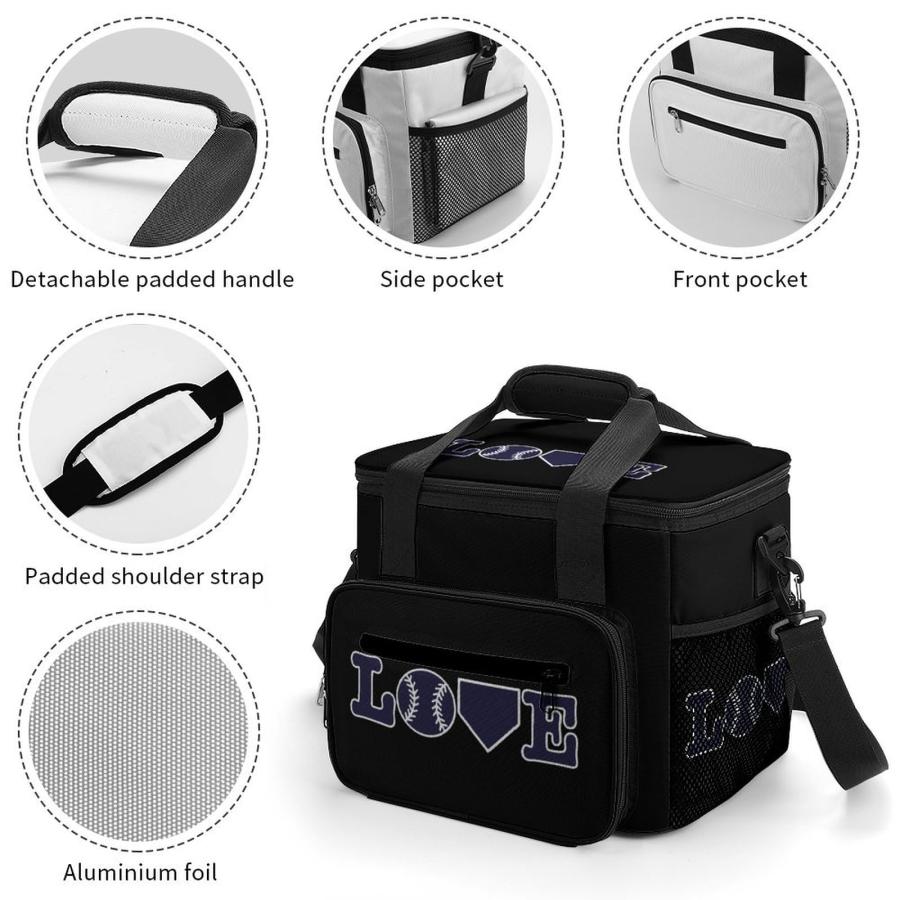 並行輸入品】 Panda Face Cooler Insulated Bag Portable Ice Chest