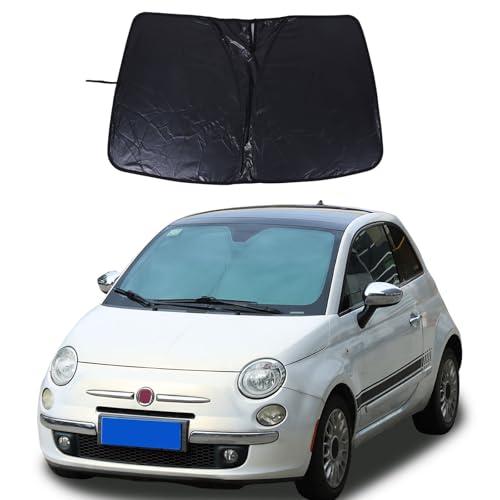 並行輸入品】オリジナルフロントガラスサンシェード Fiat 500 2010