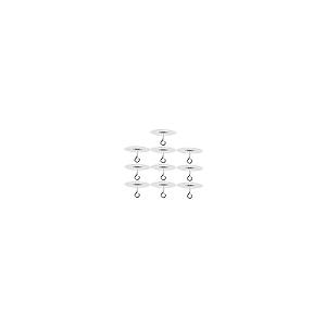 【並行輸入品】 ChiMiao 10Pcs Adhesive Ceiling Hooks for Popcorn Concrete Textur_2