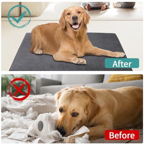 【並行輸入品】 Furhaven Replacement Dog Bed Cover Terry & Suede Mattress， Machi_7