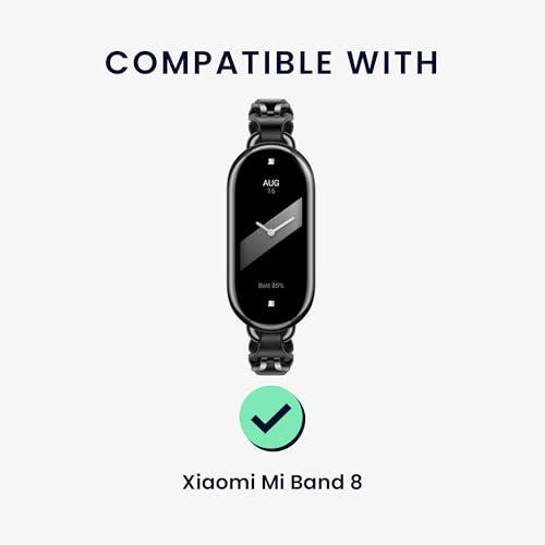 【並行輸入品】kwmobile 2x 交換ベルト Xiaomi Smart Band 10 / Smart Band 9 / 8対応 バンド