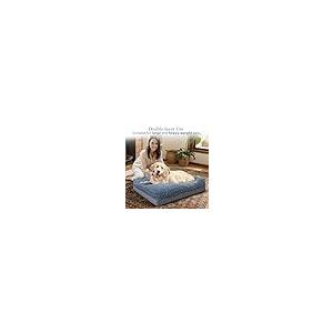 【並行輸入品】 Codi Dog Bed for Couch Calming Dogs Beds for X Large Pets， Flu_8