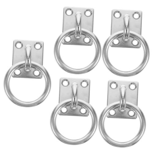 【並行輸入品】 FELTECHELECTR 5pcs Ceiling Hooks for Hanging Lights Stainless St_1