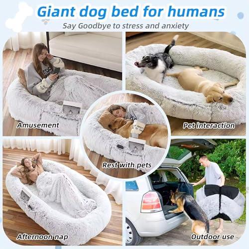 並行輸入品】 Made4Pets 犬用ベッド 中型犬用 エッグメモリーフォーム